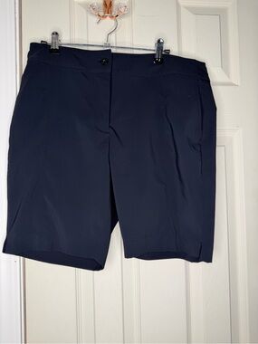 EP Pro Women's Navy Athletic Pull-On Shorts